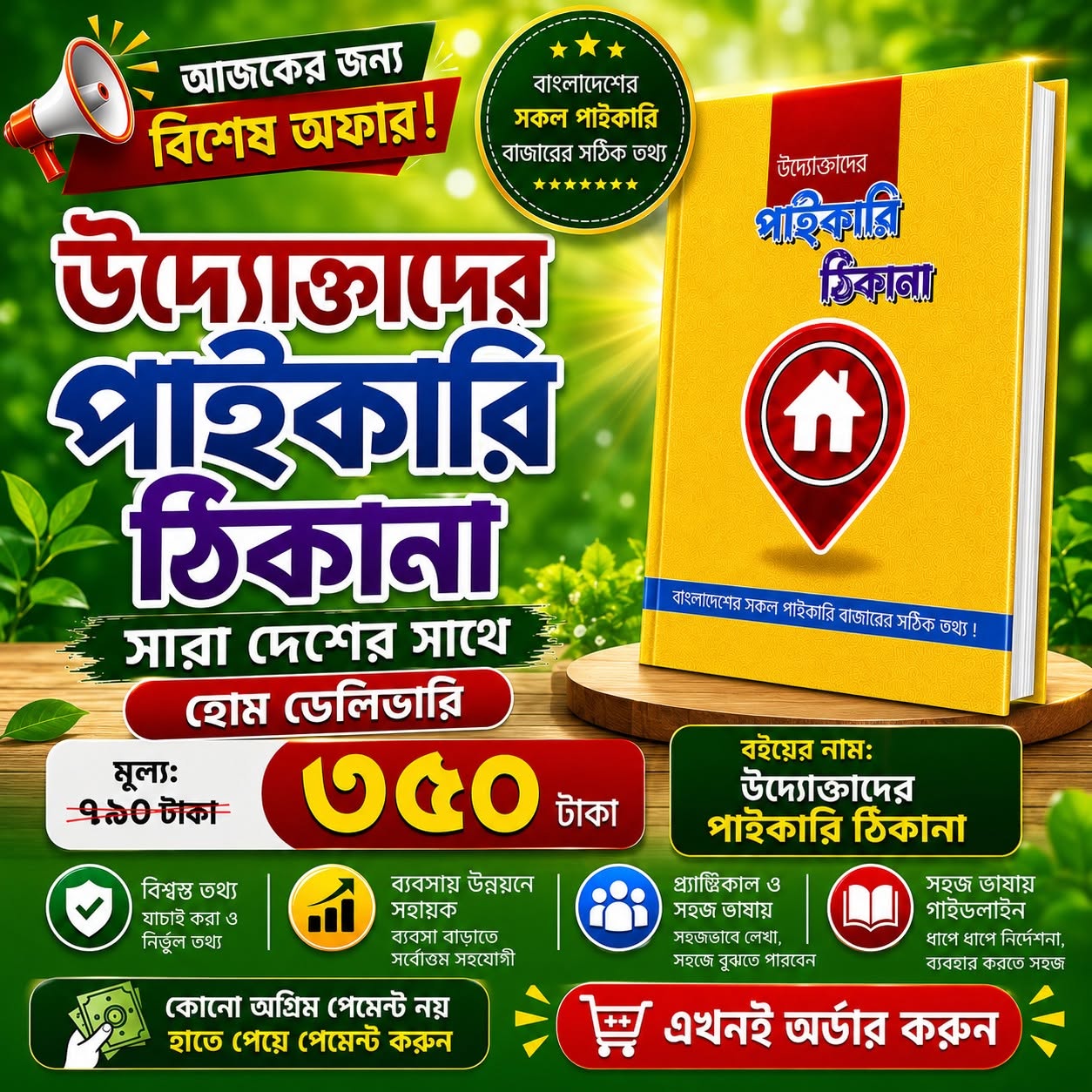 উদ্যোক্তাদের পাইকারি ঠিকানা