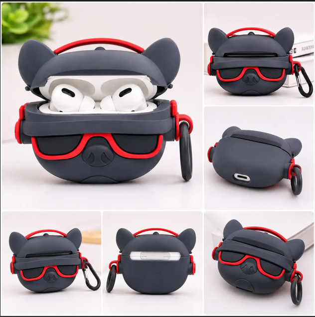 Cool Bear AirPods Case Cover